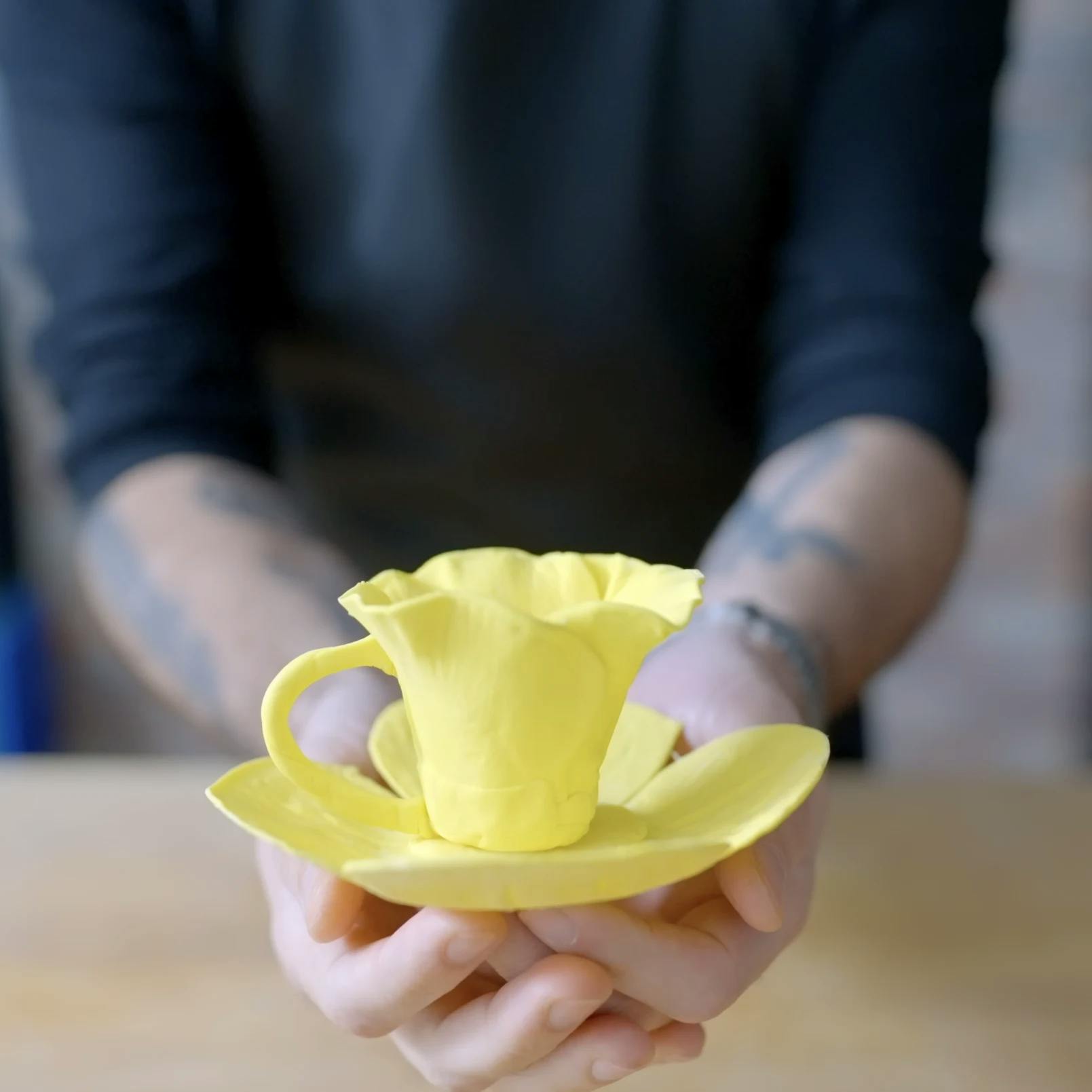 Edible Flower Teacup