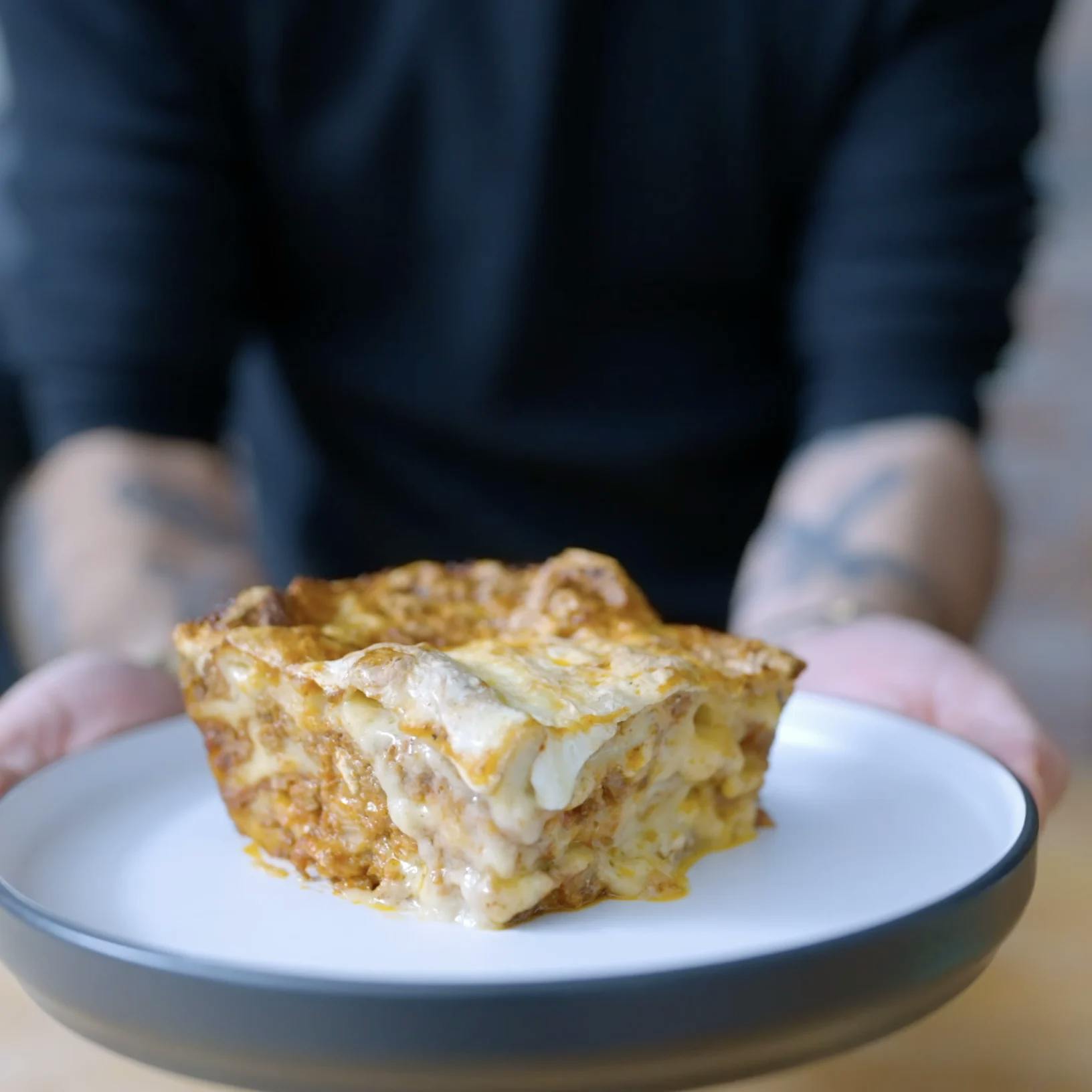 Loaded Baked Potato Lasagna Inspired by Bob's Burgers