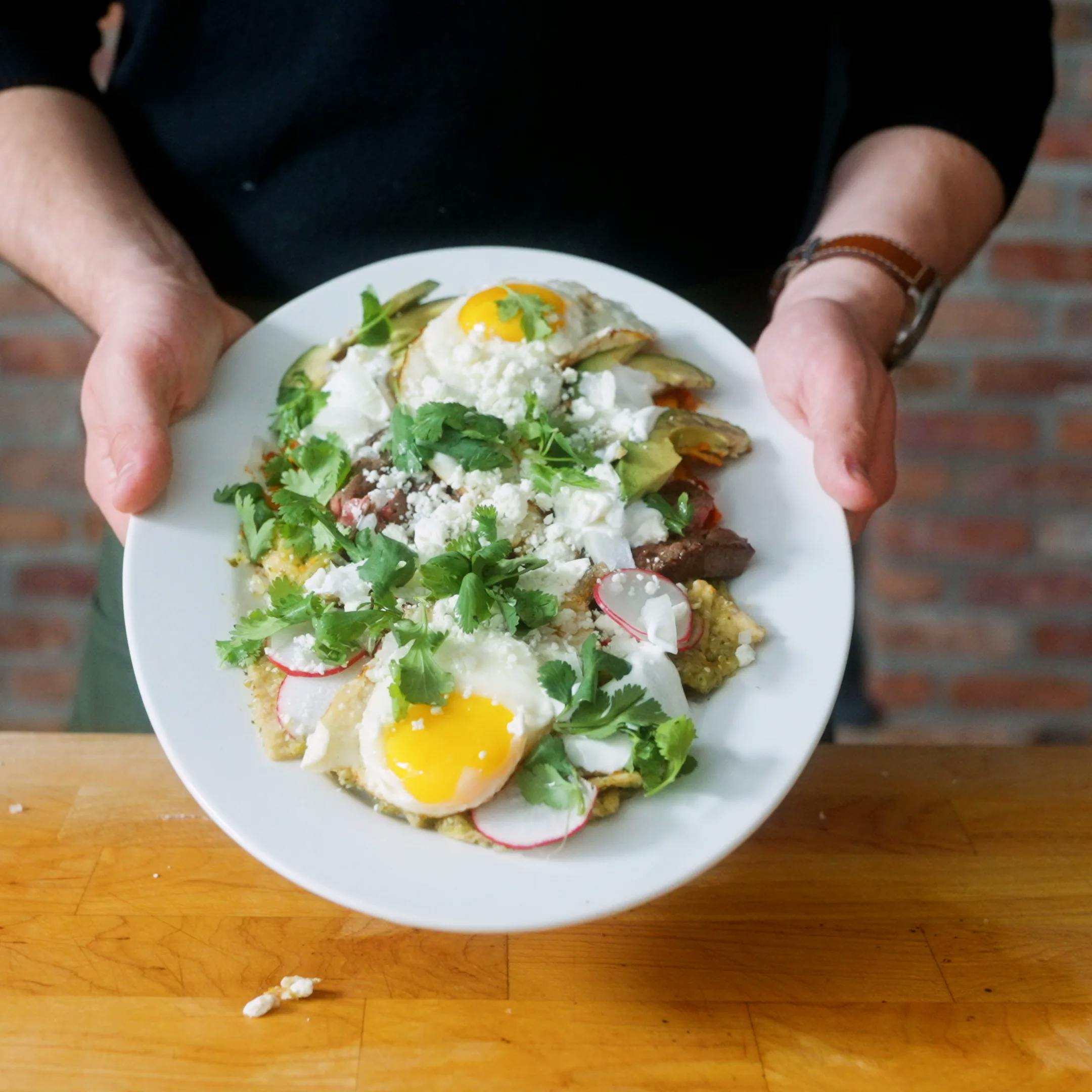 Chilaquiles Divorciados (Con Todo)