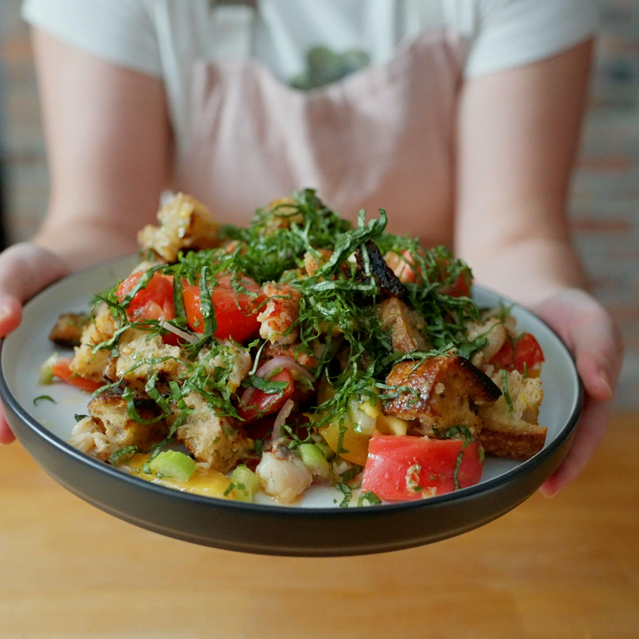 Lobster Salad Panzanella