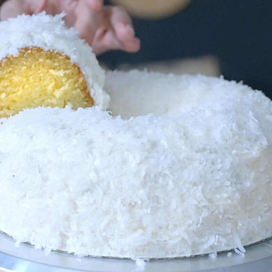 Tom Cruise Coconut Cake inspired by Hacks