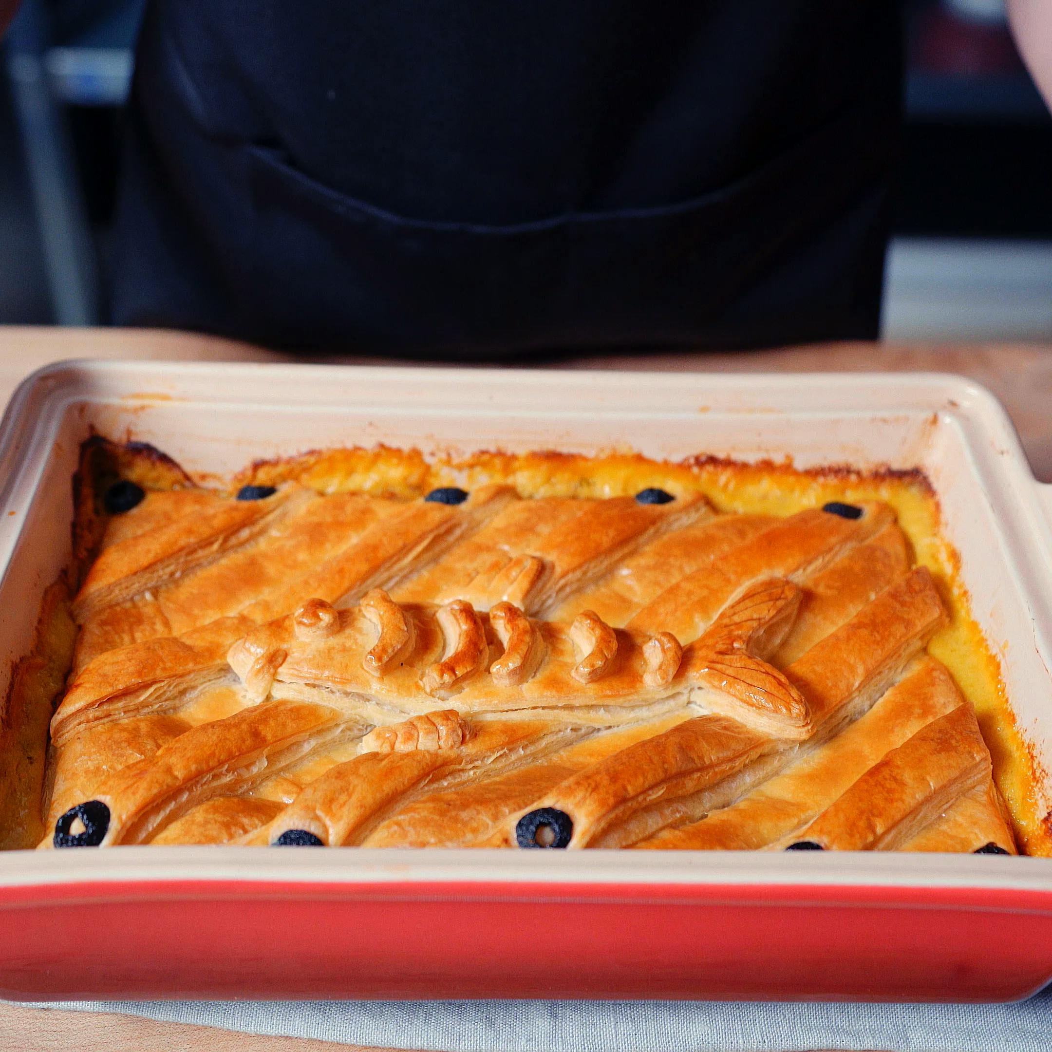 Herring and Pumpkin Pot Pie inspired by Kiki's Delivery Service