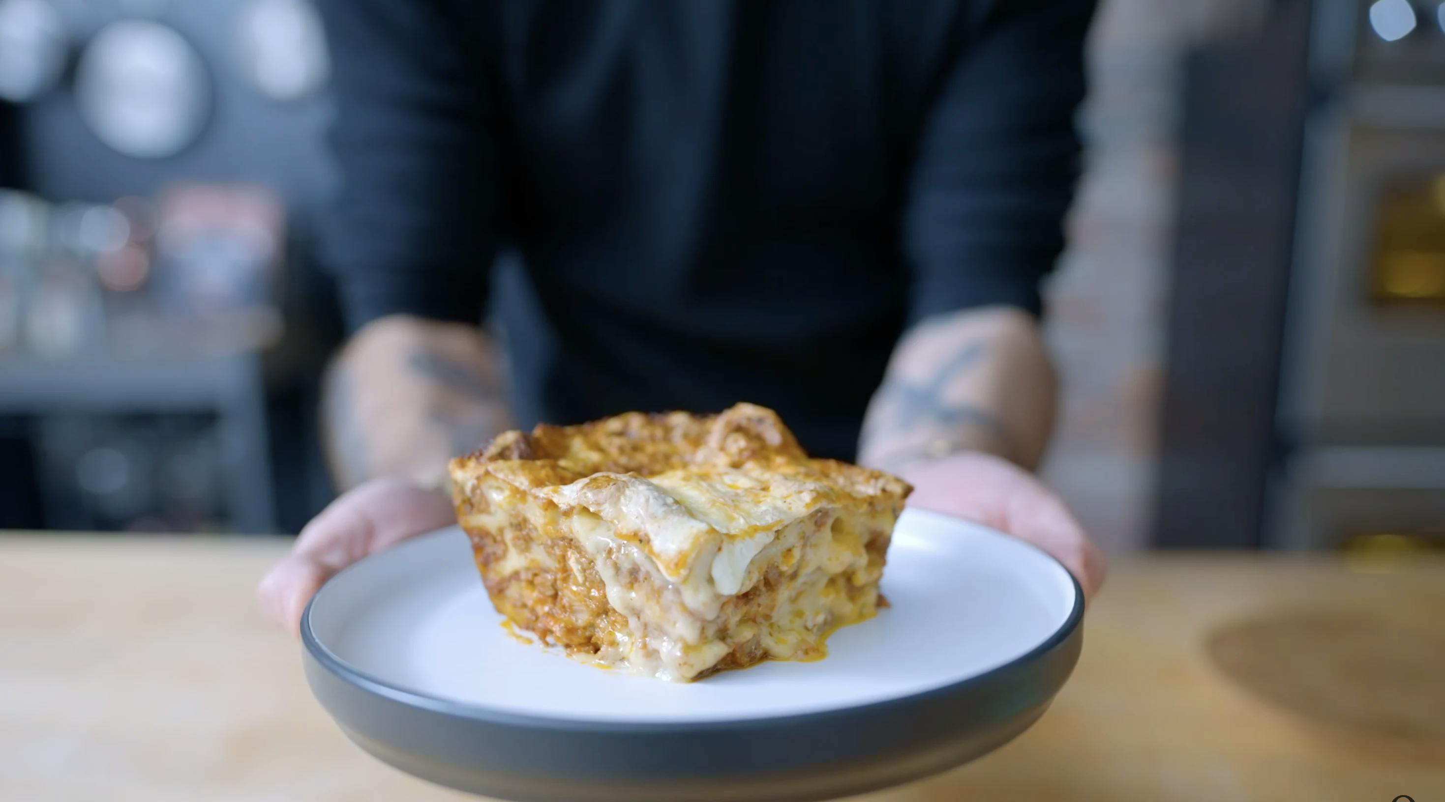 Loaded Baked Potato Lasagna Inspired by Bob's Burgers