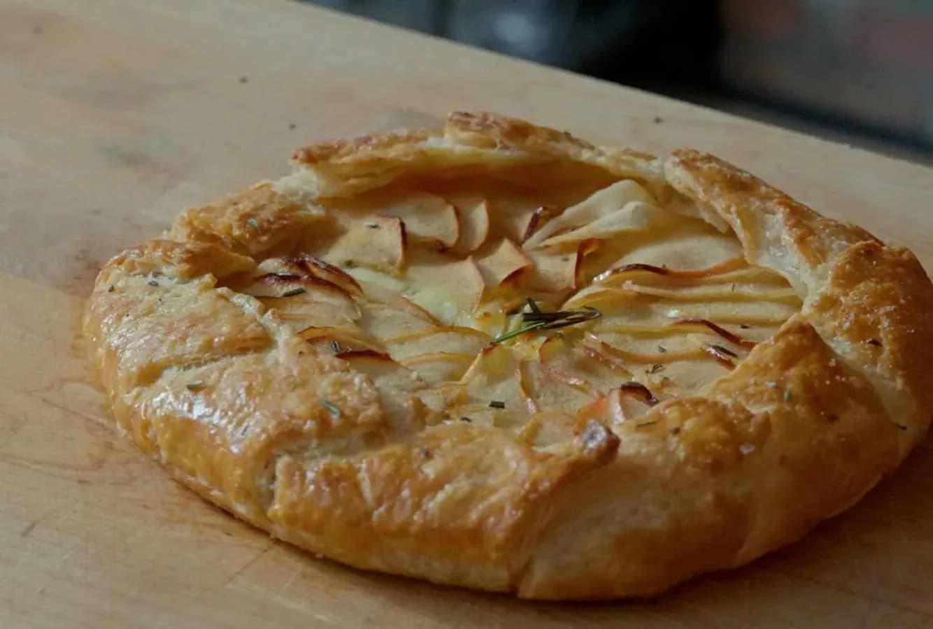 Apple and Brie Galette - Danish Creamery