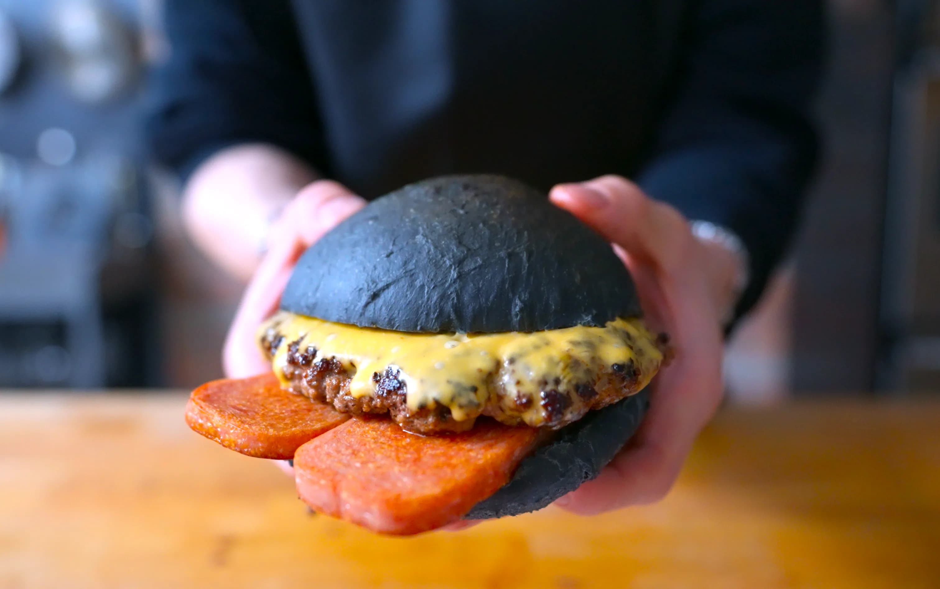 Demon Burger inspired by Dragon Ball Daima