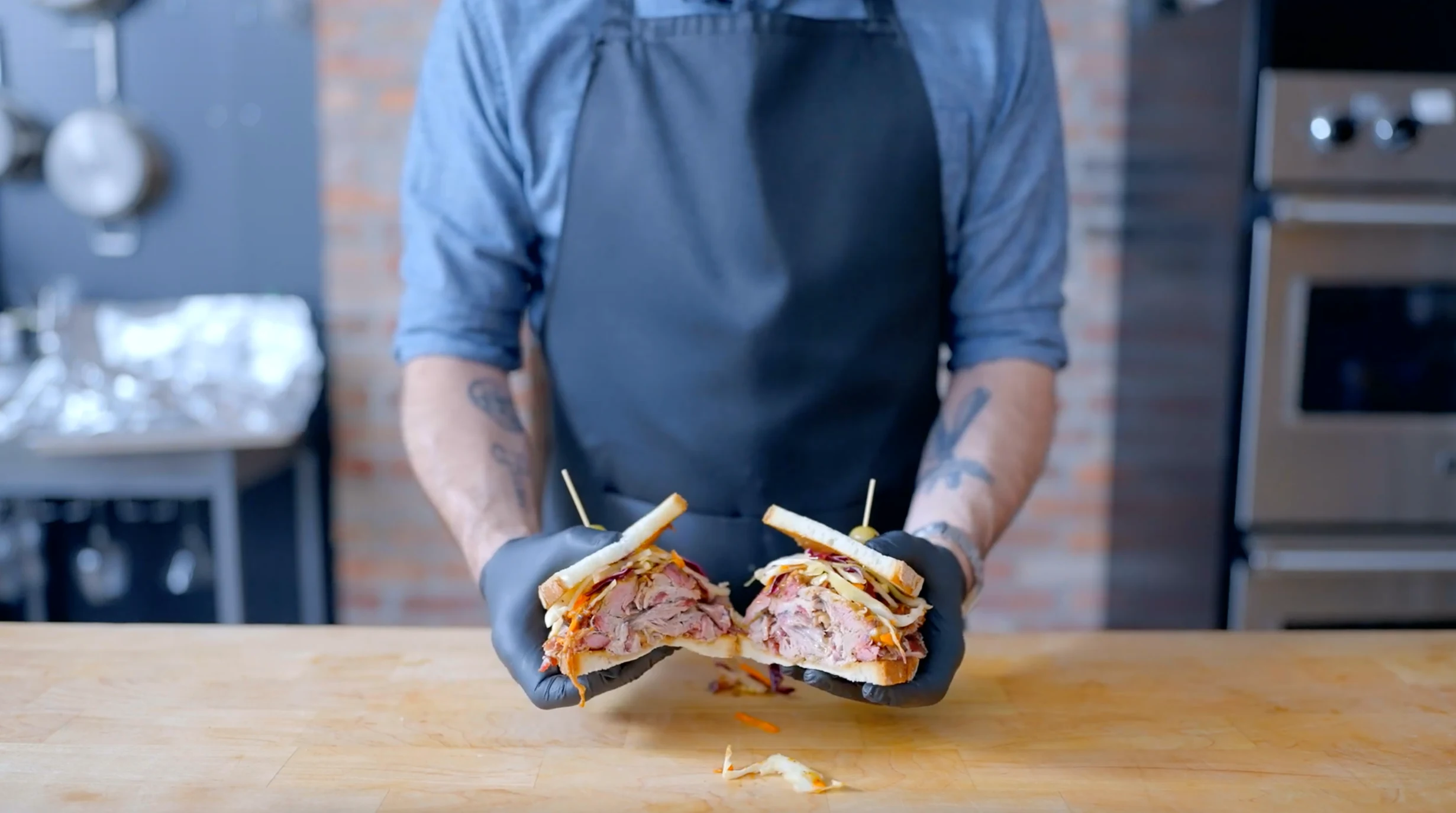 Picture for Pork Picnic Sandwich inspired by Regular Show